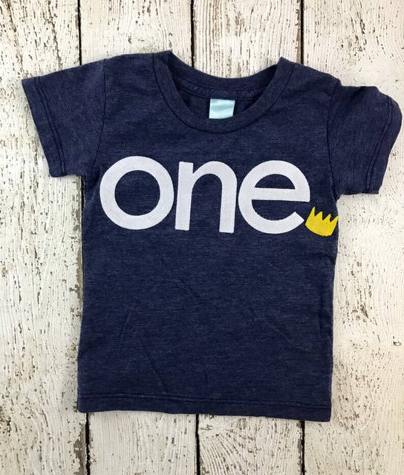 Wild One Birthday Boy Shirt, Little Prince Royal Party, Party Idea & Trends, Little King Of The Throne, Golden Prince Wild Child Outfit image 2