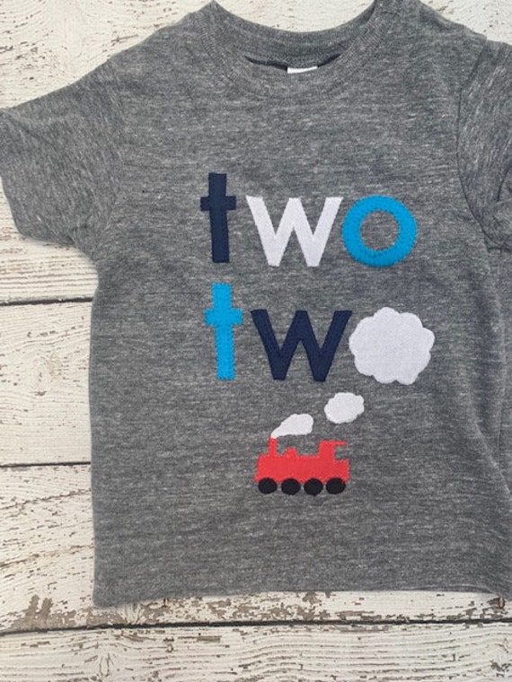 two two train shirt Train Party Train Birthday Tee Organic Blend Shirt Train shirt Vintage train choo choo steam train train birthday shirt Il_570xn