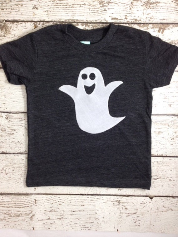 Halloween shirt ghost tee Shirt Organic Shirt Blend Halloween cut Halloween tee for boy or girl infant toddler youth short or long sleeve Il_570xn