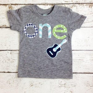 Rockstar birthday shirt rock and roll party youth guitar tee music custom for any birthday boy or girl birthday tee