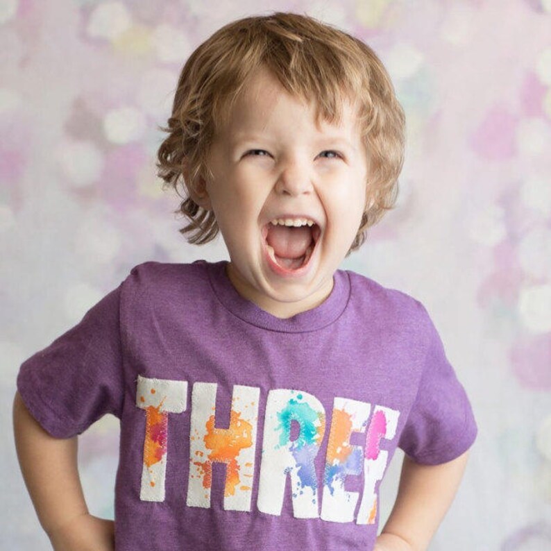 Girls Birthday Shirt Paint Party Splatter Paint Shirt Paint Etsy