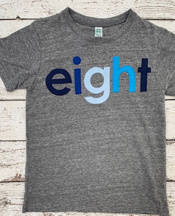 boys birthday shirt, blue birthday theme, ombre birthday decor, shade of blue party decor, blue birthday outfit, blue party, blue ombre Il_570xn