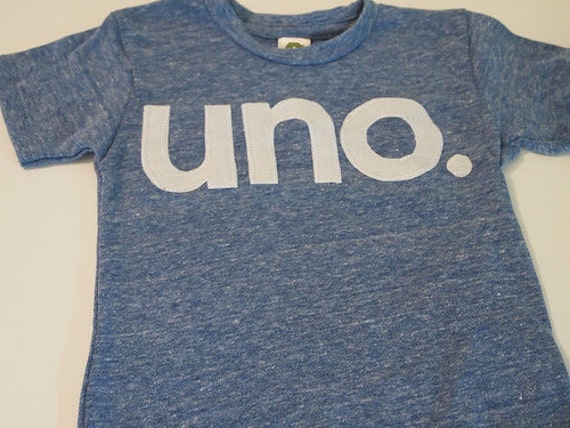 uno Birthday Tee, Organic Shirt, kid's birthday shirt, first birthday shirt, created for any birthday Il_570xn