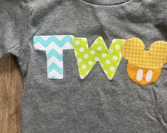 Mickey Birthday Shirt, Disney Mouse Birthday T-Shirt, Custom Birthday Party Tee, Mickey Birthday Trip Tshirt, Twodles, Toddler Birthday Tee