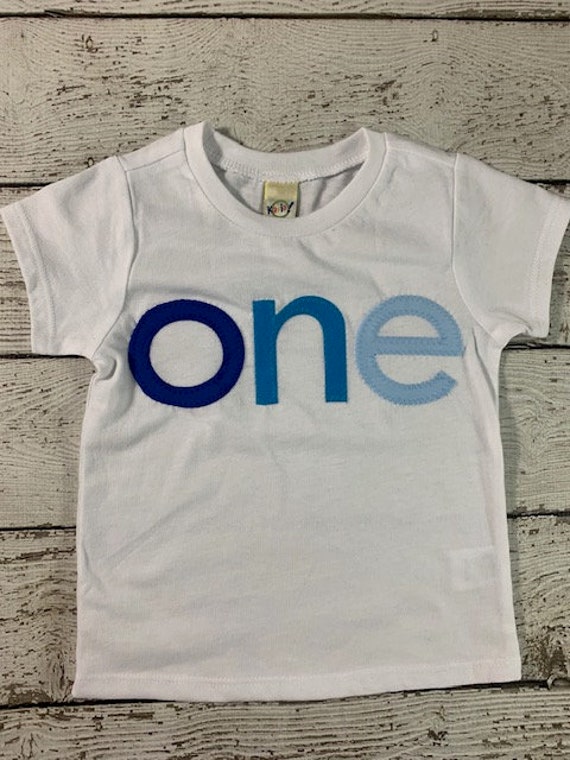 blue ombre birthday shirt, ombre, ombre birthday decor, shade of blue, boy birthday shirt, blue birthday outfit, blue party, one shirt Il_570xn