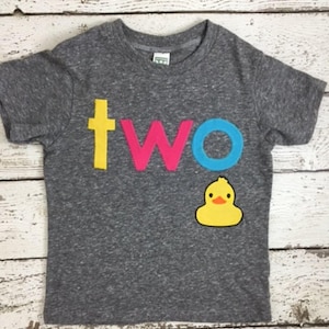Rubber Ducky Birthday Shirt First Birthday tee custimze birthday shirt Organic Blend Birthday Tee first birthday duck party birthday shirt