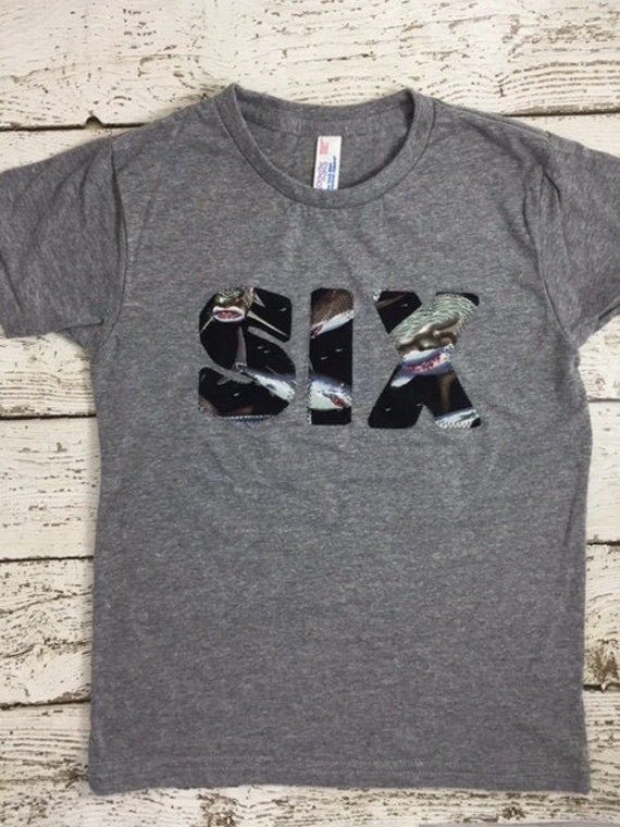 Shark Birthday Shirt, Great White Shark, Adventure Birthday, Under The Sea Aquarium, Fishing Boating Tee, Boys Underwater Pool Party, Beach Il_570xn