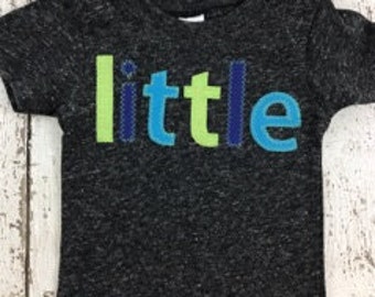 little shirt, birth announcement, sibling shirts, oldest, middle, little brother, brother shirt, sister shirt, gender reveal party