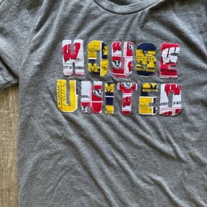 House United-Shirt, das auf Bestellung gefertigt wird, ist ein kompliziertes Shirt für alle College-Sportteams