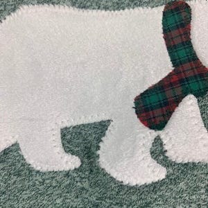 Polar bear pajamas for family, Family Christmas Pajamas, Custom Christmas Pajamas, Christmas pj for family, baby toddler children' adult image 5