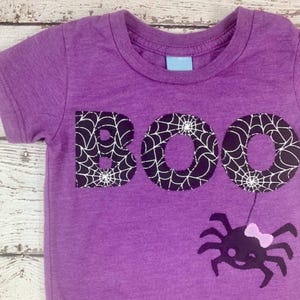 Girls Halloween outfit, girls boo shirt, ghost shirt, girly halloween shirt, halloween outfit, girl ghost, boo tee, Halloween party outfit