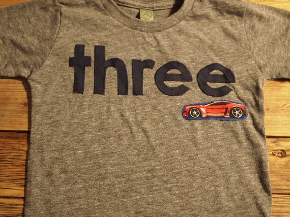 Race car Birthday Tee Organic Blend Black navy Shirt Boys Birthday Shirt hot rod vintage car birthday Il_570xn