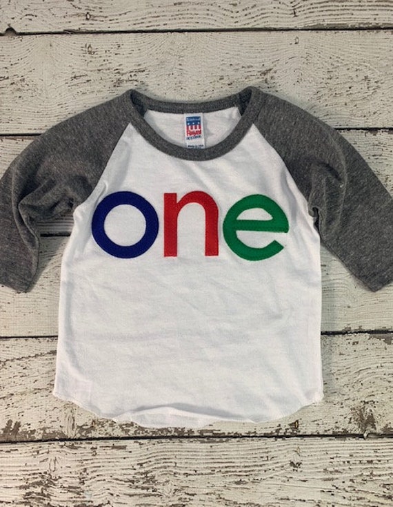 First birthday shirt, one shirt, 1st birthday tee, kids tshirt, Birthday Tee, primary colors birthday shirt, two shirt, boys birthday shirt Il_570xn