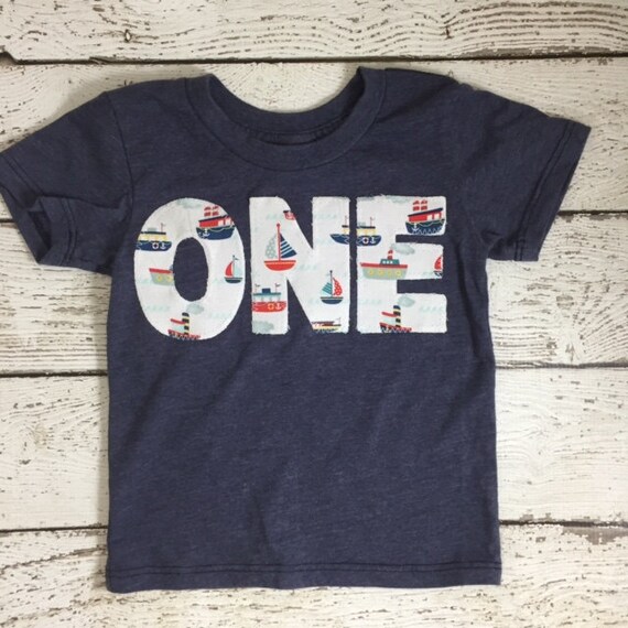 Nautical birthday outfit, nautical birthday party, Sailboat Birthday, nautical birthday decor, boat party, boys birthday shirt, 1st birthday Il_570xn