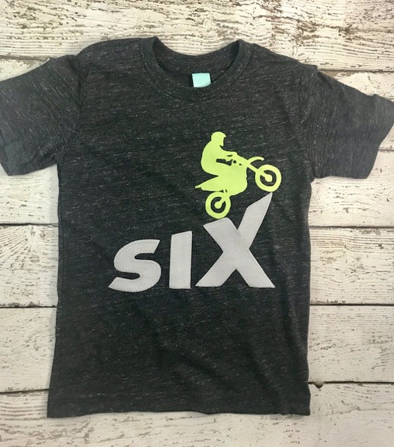 Dirt bike birthday shirt, Extreme sports party, mountain bike, boys bike shirt, boys birthday shirt, extreme sports shirt boys tee Il_570xn