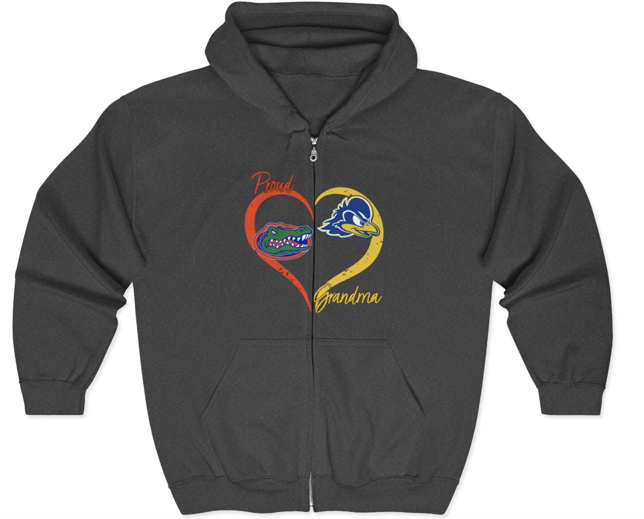 Open Heart Split Family Zip up Hoodie, Zipup Hooded Sweatshirt