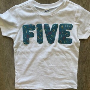 ABC party, Alphabet Shirt, Alphabet Party Shirt,  Birthday Shirt, boys girls birthday shirt any birthday