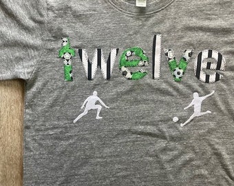 Soccer shirt, soccer party, soccer gift, sports birthday shirt, sports party, soccer birthday, boys birthday shirt, custom birthday tee