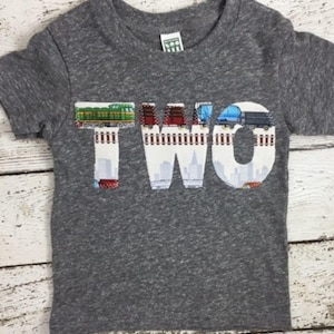 Train Birthday Shirt Organic Blend Tee Boys Birthday Train T-shirt choo choo second birthday etc