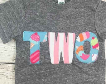 Ice cream birthday shirt, ice cream outfit, ice cream party, ice cream shirt, girls birthday shirt, birthday outfit, ice cream tshirt