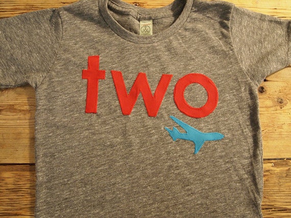 Airplane shirt Boys Birthday Tee Organic Blend Toddler Airplane birthday Il_570xn