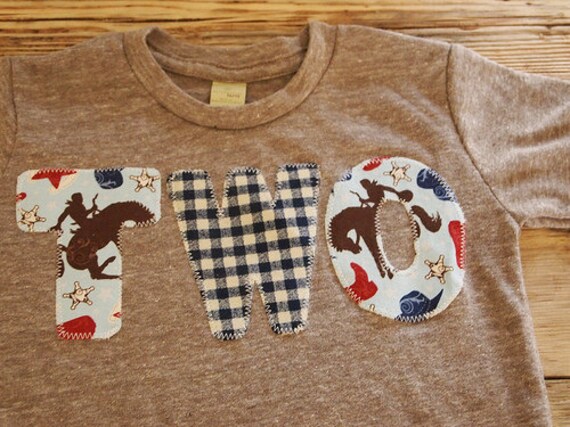 Cowboy Birthday Shirt Organic Blend Birthday Tee Horses Farm first second third birthday Il_570xn