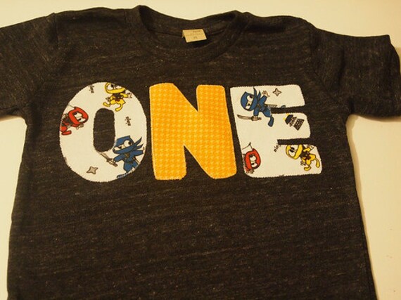 Ninja Shirt Karate Tae Kwon Do Birthday Tee Organic Blend Black Shirt boys birthday shirt Il_570xn
