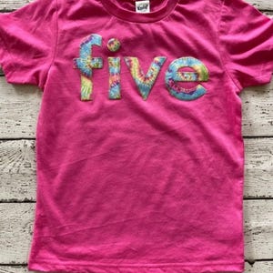 Tie Dye party, girls tie dye birthday shirt, tie dye shirt, tie dye birthday, colorful Birthday Tee, any birthday