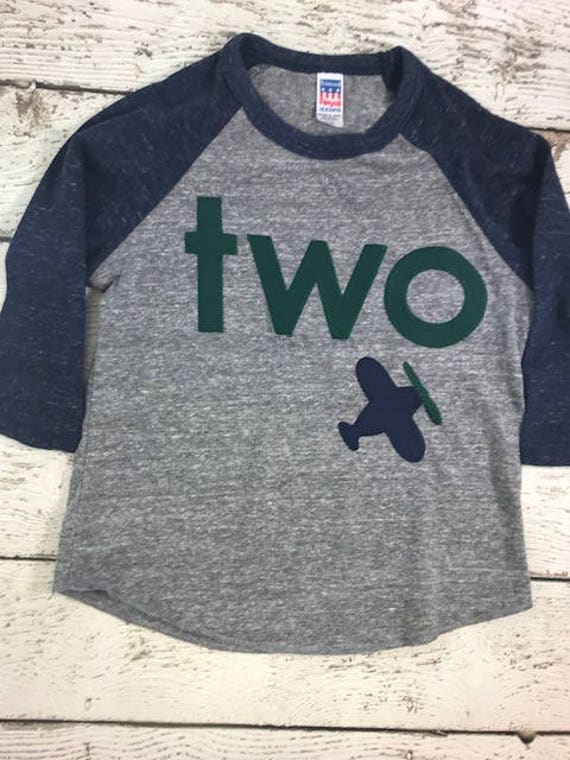 vintage plane shirt, vintage plane outfit, plane party, bi plane, bi plane party decor, plane shirt, baseball shirt, boys birthday shirt Il_570xn