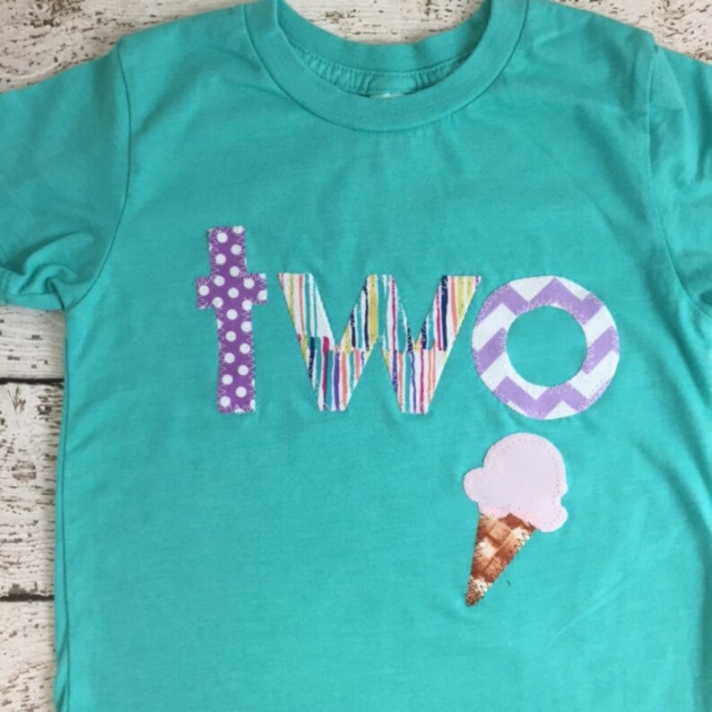 Ice Cream Party Ice Cream Outfit Girl's Birthday Outfit Etsy