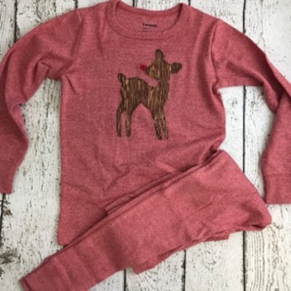 Custom Christmas Pajamas, Holiday Pajamas, Christmas pj for family, plaid, reindeer pajama, baby toddler children's adult pajamas Il_570xn