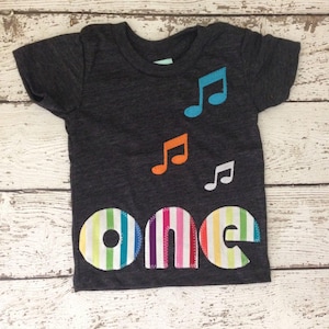 Music party music birthday Shirt Organic Shirt Blend music party boys girls music notes select preferred colors for any birthday