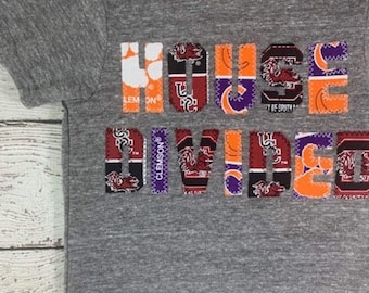 House divided shirts for adults, made to order house divided tees for family, Football shirt, family football shirts, house divided shirt