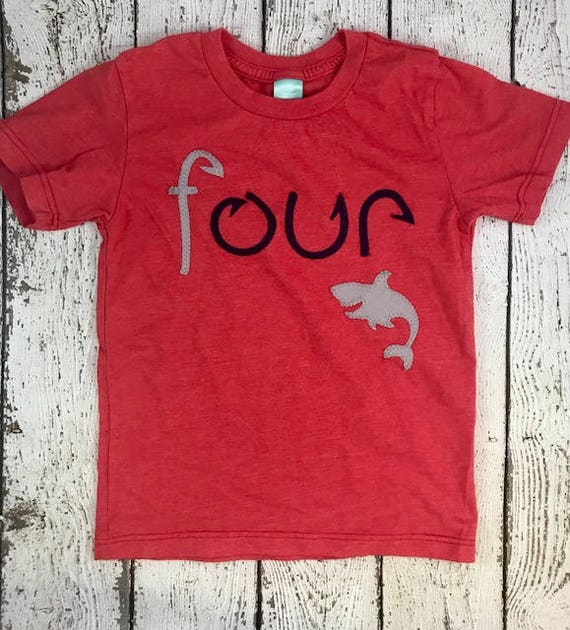 Shark Birthday shirt, boy's birthday shirt, shark party, fishing party, shark week, nautical party, custom shirt, fishing hook Il_570xn