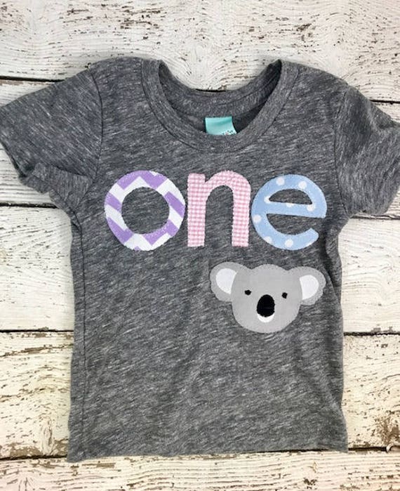 koala shirt, little koala, birthday shirt, koala party, koala decor, girl birthday shirt, koala bear, zoo animal party, koala, birthday tee Il_570xn