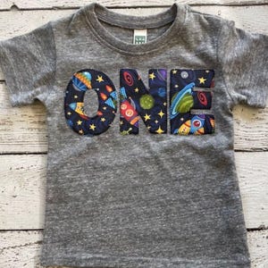 Space birthday shirt, astronaut shirt, space party, planets, rocket ship shirt, Space theme Birthday Shirt,  Toddler birthday