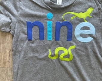 Reptile party snakes, lizards, frogs customized shirt personalize for any birthday amphibian cold blooded zoo reptile lover kids adult tee