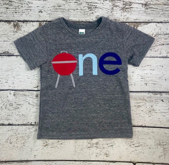 BBQ Birthday, BBQ Party, BBQ birthday shirt, Barbeque shirt, bbq shirt, backyard barbeque, bbq birthday party, kids birthday shirt, one Il_570xn