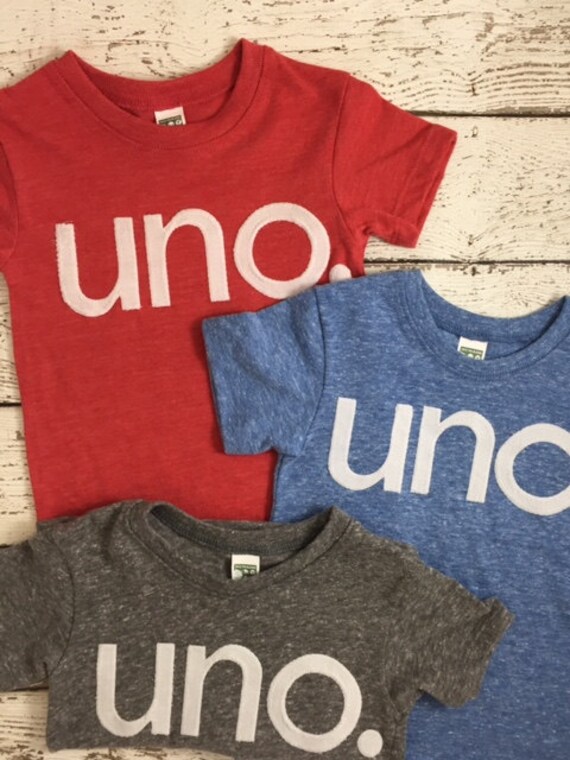 First birthday shirt, uno Birthday Tee, simple birthday tee, first birthday decor, Organic Shirt, created for any birthday Il_570xn