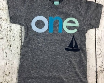 Sailboat Birthday Shirt, Nautical birthday shirt nautical birthday party, nautical birthday tee, boat party boys birthday shirt any birthday