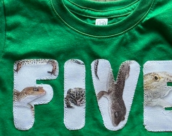 Reptile party reptile lizard shirt personalize  for any birthday organic blend tee for baby toddler youth guitar music