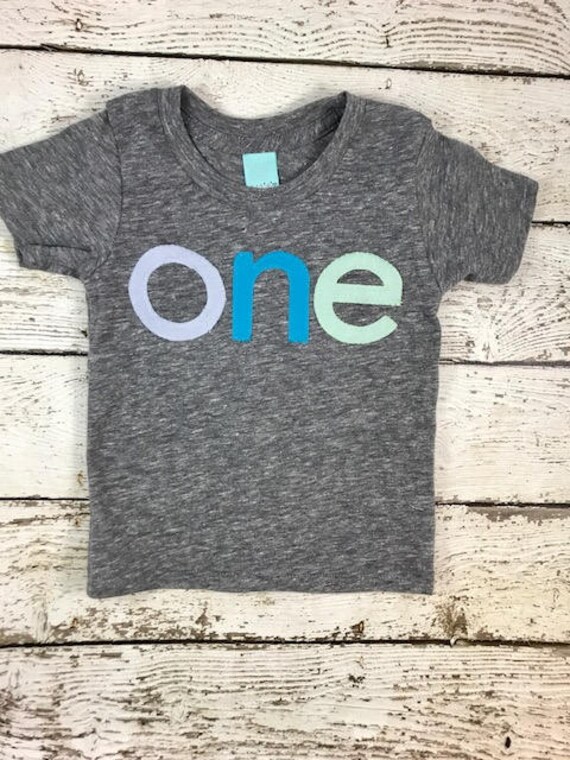 blue birthday theme, ombre, ombre birthday decor, shade of blue party decor, boy birthday shirt, blue birthday outfit, blue party, one shirt Il_570xn