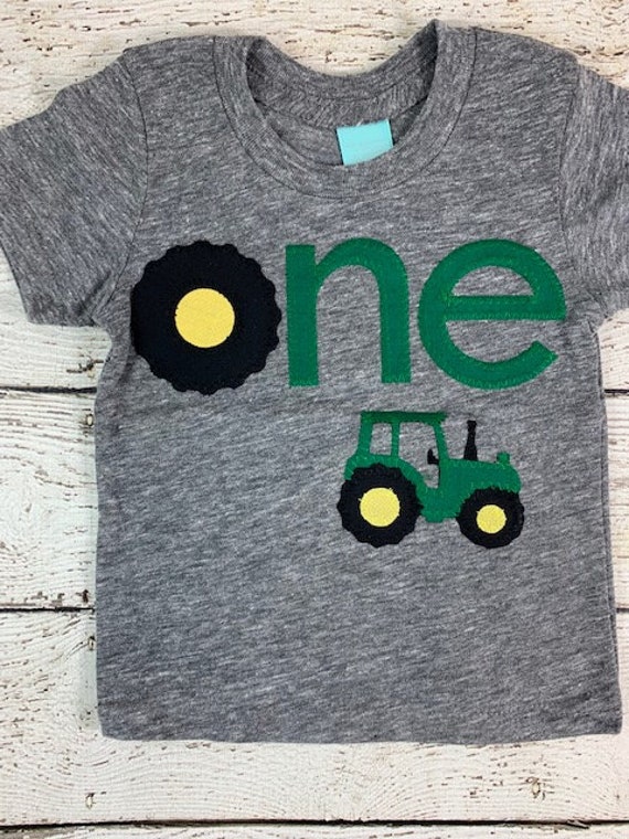 Tractor shirt, tractor birthday shirt, tractor party, tractor decor, tractor invite, farm party, boys birthday shirt, tractor birthday tee Il_570xn