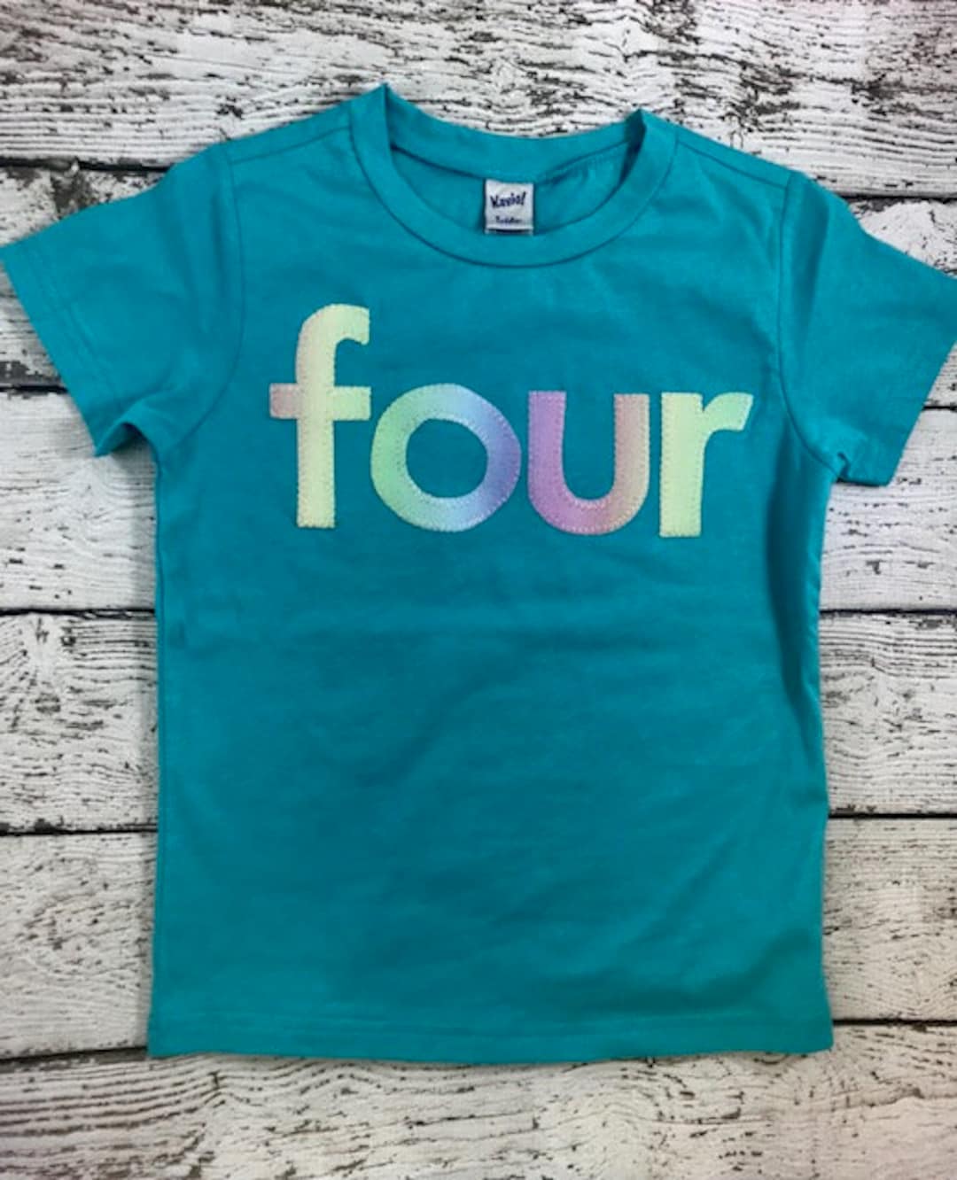 Rainbow Birthday Shirt, Ombre Rainbow, Girls Rainbow Shirt, Girls