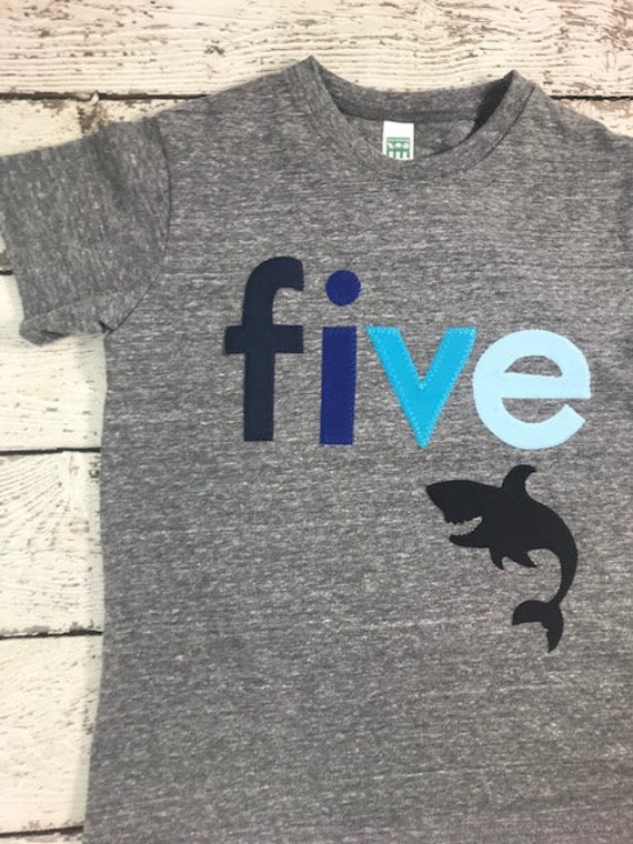 Shark Birthday shirt, boy's birthday shirt, shark party, nautical party, Customize colors for any birthday, shark shirt, sea creature shirt Il_570xn