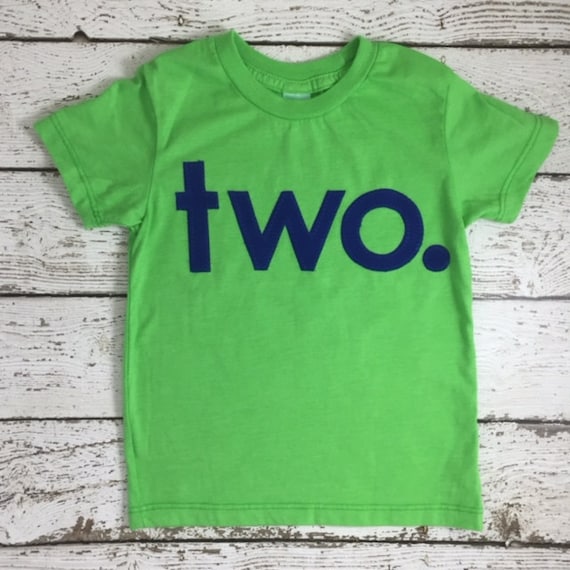 Children's birthday shirt, two shirt, any birthday, kid's tshirt, lime green, Birthday Tee, boy's birthday, girl's birthday shirt Il_570xn