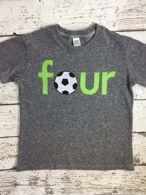 Soccer shirt soccer birthday sports party boys tshirt sports tee can be created any birthday and colors soccer invitation Il_570xn