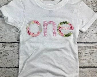 Rose birthday outfit, rose birthday shirt, floral birthday, flower party, roses, girls birthday shirt, pink, girl's shirt, birthday outfit