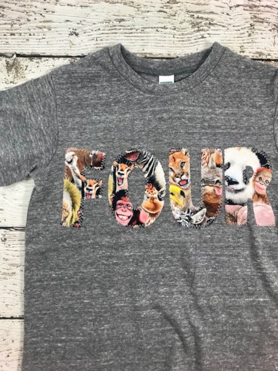 party animal birthday shirt, zoo animal birthday shirt, safari shirt, zoo animal, monkey shirt, kids birthday shirt, birthday outfit Il_570xn