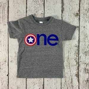 Superhero Birthday Shirt for Your First Birthday Boy